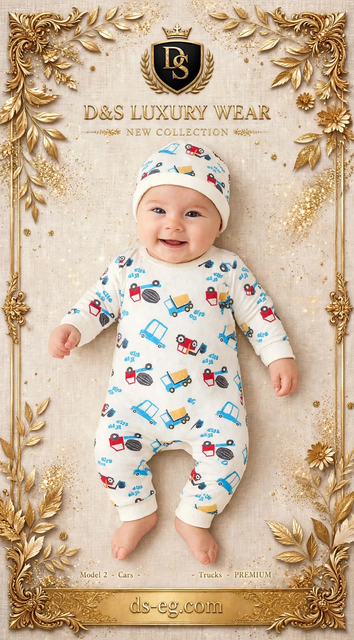 Model 2 - Cars & Trucks Romper